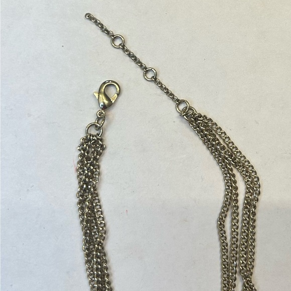 Orange and Gold Beaded Necklace and Earring Set - Picture 4 of 5